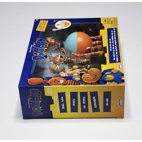 Jakks Pacific DreamWorks Dog Man Movie Action Figures Multipack - Picture 2 of 8